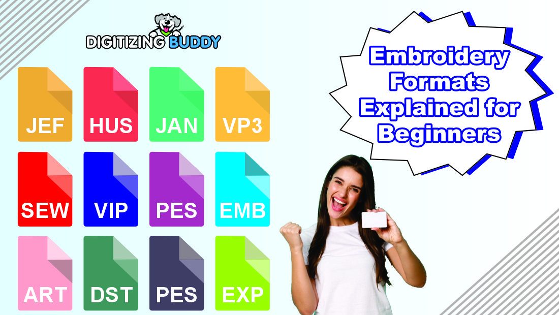 Embroidery File Format | Digitizing Buddy