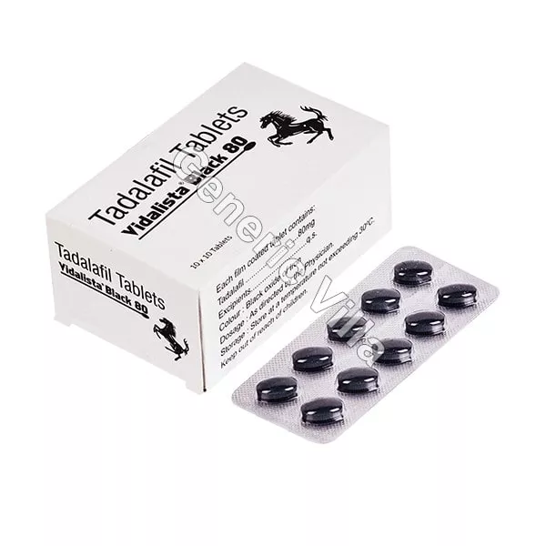Vidalista Black 80mg – Best Tadalafil for ED Treatment - GV